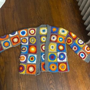 Harry Styles Inspired Handmade Crochet Cardigan
